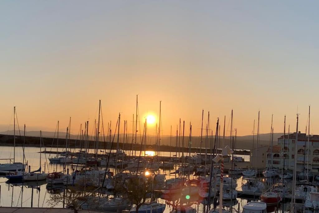 Appartement Avec Vue Sur Le Port Leucate Exteriör bild